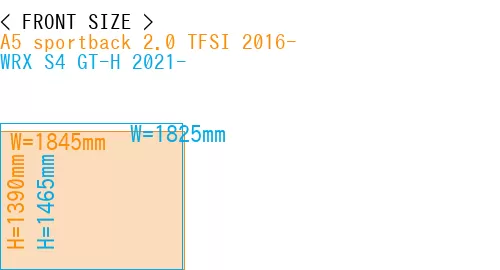 #A5 sportback 2.0 TFSI 2016- + WRX S4 GT-H 2021-